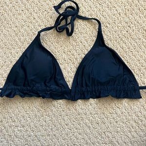 Black triangle bathing suit top from Shein
